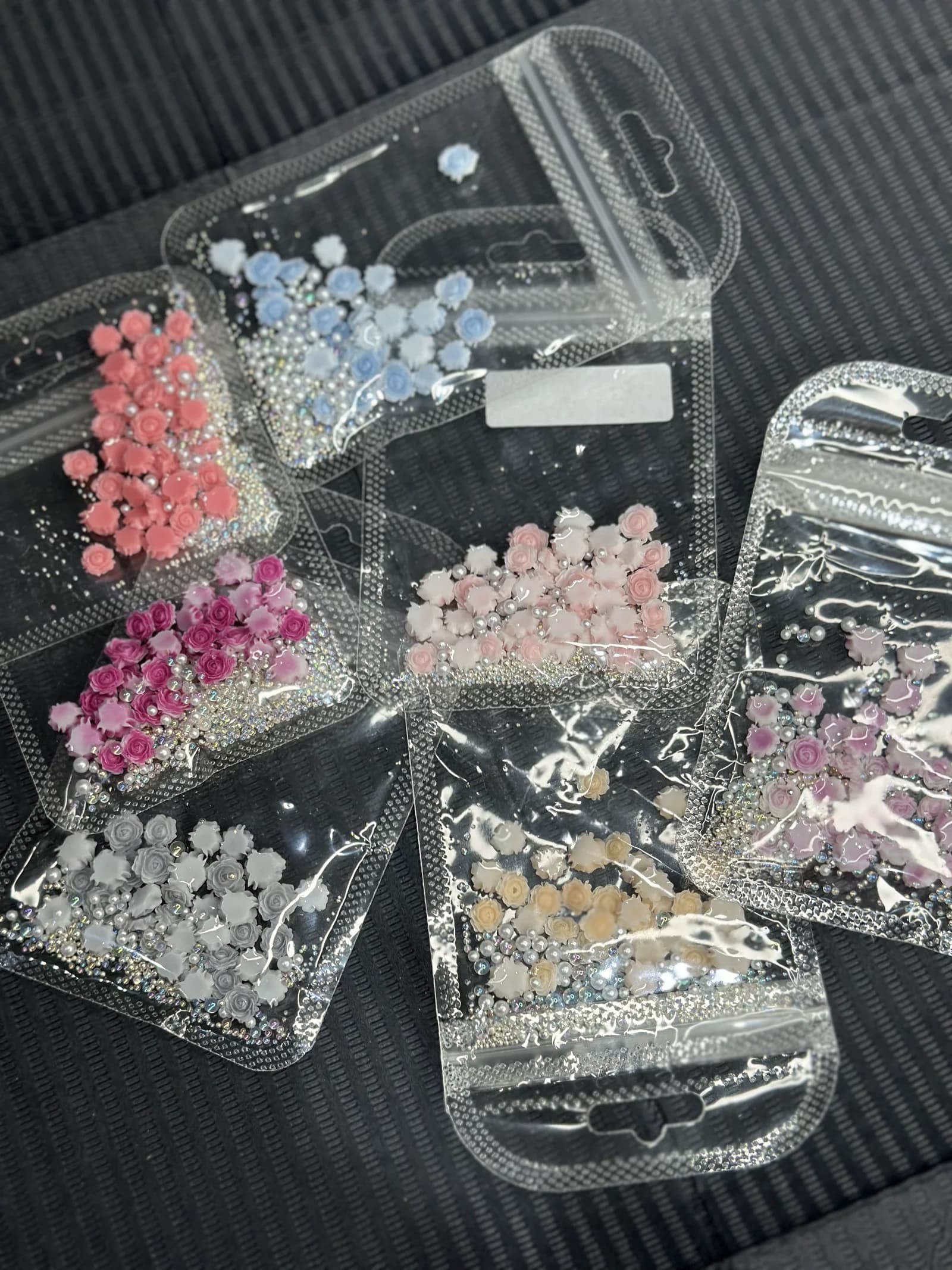 3D Nail Art Flowers